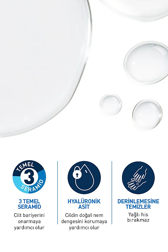 CeraVe Hyalüronik Asit İçerikli Nemlendiren Micellar Makyaj Temizleme Suyu 400 ml - 2