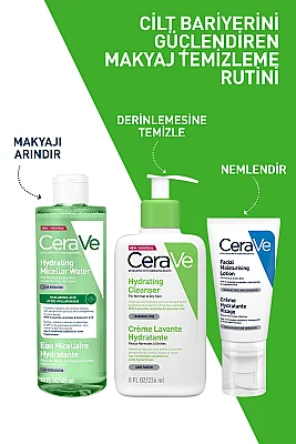 CeraVe Hyalüronik Asit İçerikli Nemlendiren Micellar Makyaj Temizleme Suyu 400 ml - 6