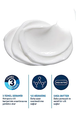 Cerave Intensive Moisturising Cream Baume Hydratant Yoğun Nemlendirici Krem 340 g - 2