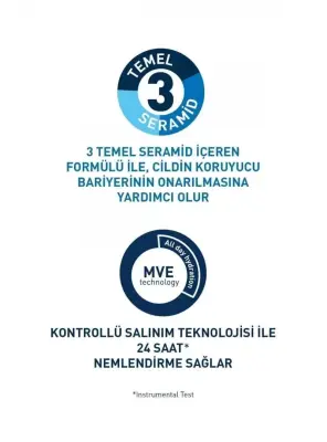 CeraVe Nemlendirici Losyon Kuru Ciltler Seramid ve Hyalüronik Asit İçerikli Yüz Vücut 236ml - 2
