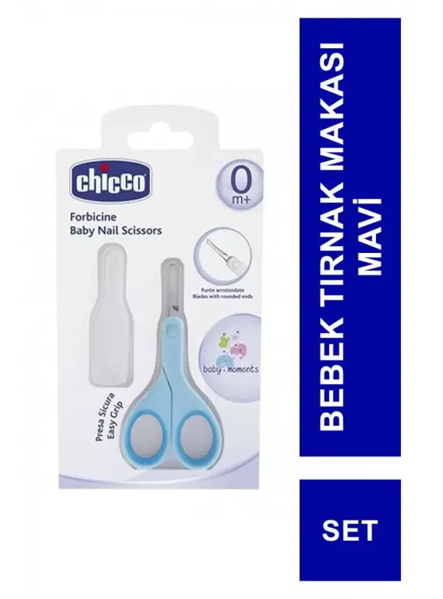 Chicco Bebek Tırnak Makası Mavi - 1