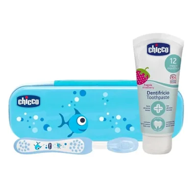 Chicco Diş Macunu + Fırçası Seti 12Ay+ - 3