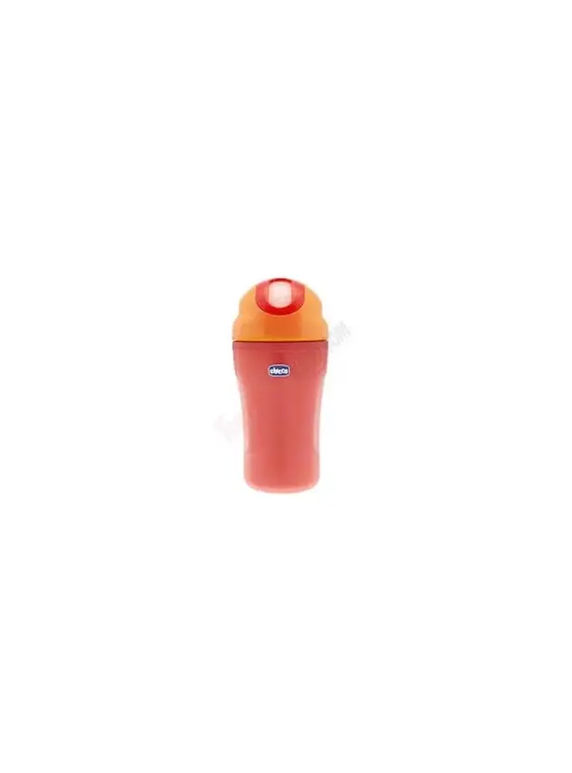 Chicco Insulated Cup Yalıtımlı Turuncu Suluk 18m+ - 1