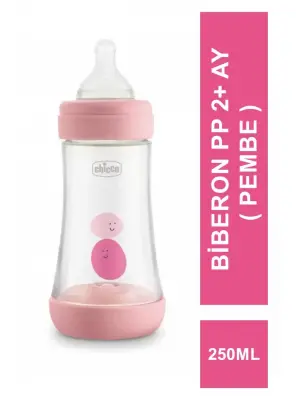 Chicco P5 Antikolik Biberon PP 2+ Ay - Pembe - 250 ml - Chicco