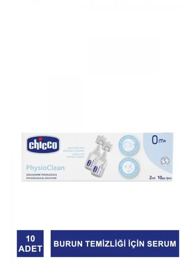 Chicco Physioclean Serum Fizyolojik Solüsyon 10 Adet 2 ml - 1
