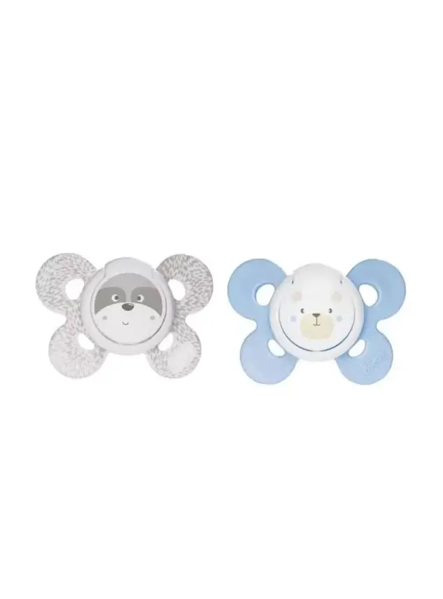 Chicco PhysioForma Comfort Silikon Emzik -0-6 Ay- 2'li - Erkek - 1