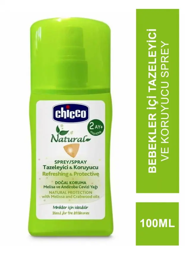 Chicco Tazeleyici ve Koruyucu Sprey 100 ml - 2