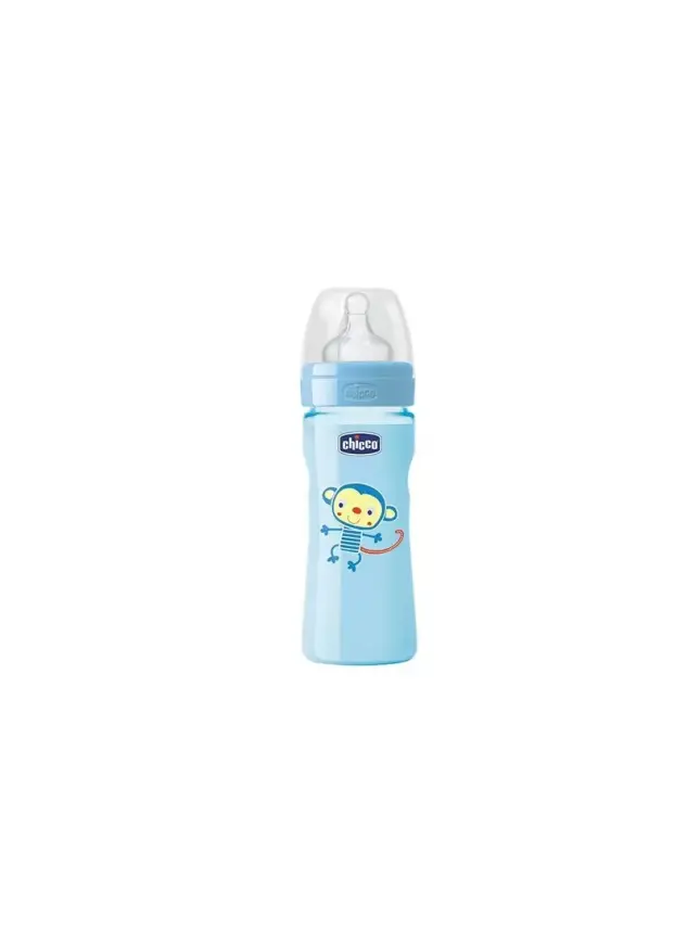 Chicco Wellbeıng PP Renkli Erkek Biberon 250 ml 2m+ - 1