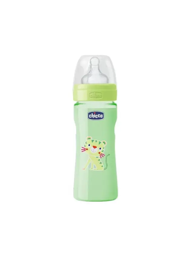 Chicco Wellbeing Pp Yeşil Biberon -250 ml- - 1