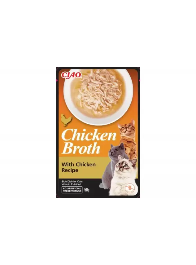 Chicken Broth Tavuk Sulu ve Tavuklu Kedi Çorbası 50 gr - 1