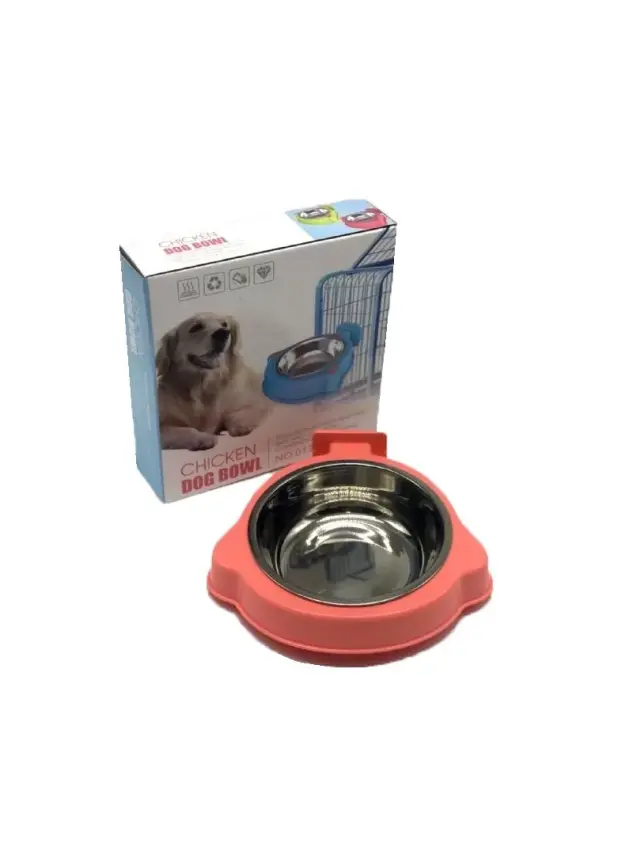 Chıcken Dog Bowl Takma Aparatlı Mama Kabı - 1