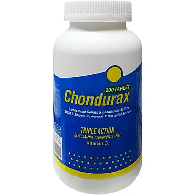 Chondurax Glucosamine Chondroitin Msm 200 Tablet - Glukozamin Kondroitin - Chondurax