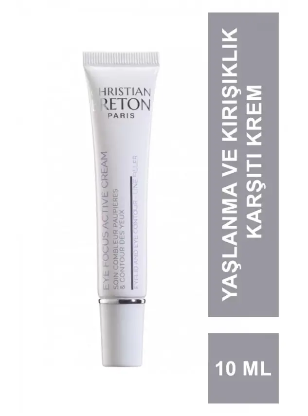 Christian Breton Eye Focus Active Cream Anında Çizgi Bulanıklaştırıcı Göz Kremi 10 ml - 1