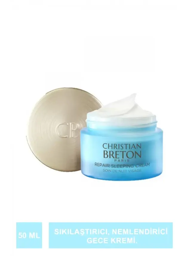 Christian Breton Repair Sleeping Cream Onarıcı Gece Kremi 50 ml - 1