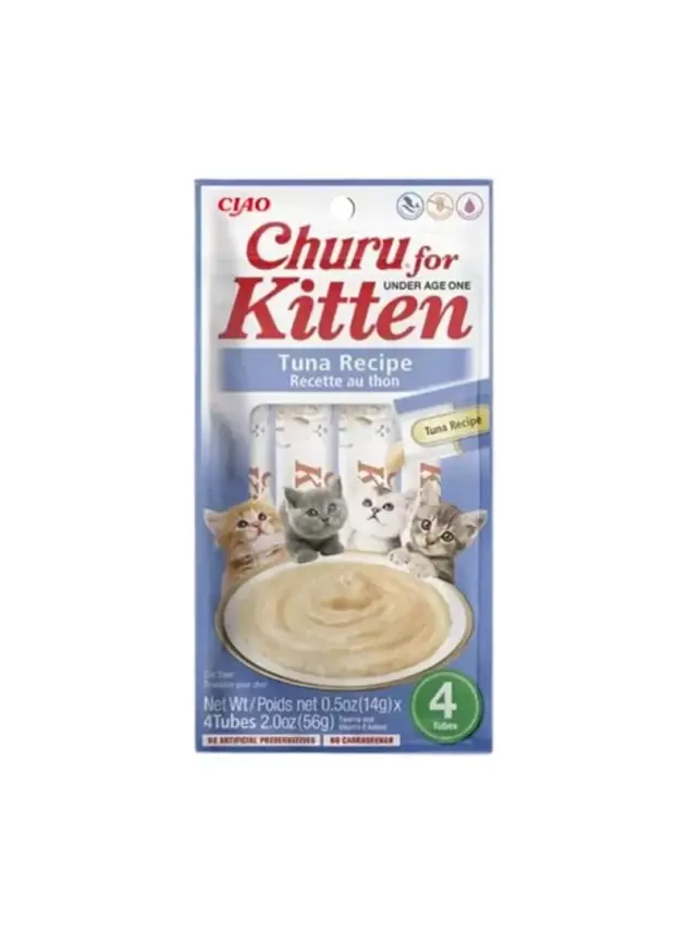 Churu Yavru Kediler İçin Tuna Balıklı Krema Ödül Maması - 1