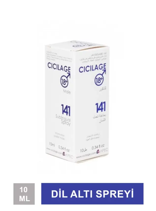 Outlet - Cicilage Men 141 Dilaltı Spreyi 10 ml - 2