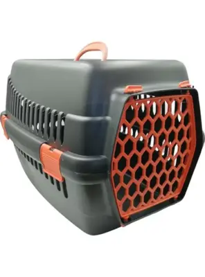 Çınar Plastik Kapılı Siyah Taşıma Kabı Küçük Boy - 2
