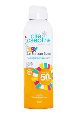 Cire Aseptine Baby Spf50+ Güneş Koruyucu Sprey 200ml - Cire Aseptine