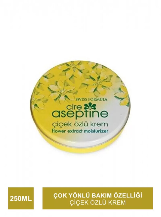 Cire Aseptine Çiçek Özlü Krem Teneke 250 ml - Cire Aseptine