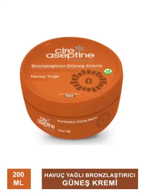 Cire Aseptine Havuç Yağlı Bronzlaştırıcı Güneş Kremi 200 ml - 1