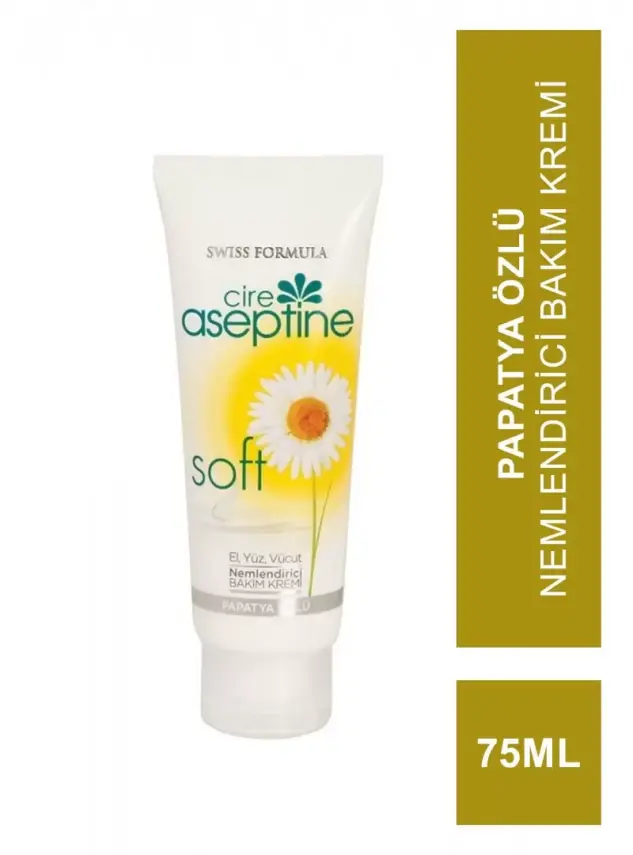 Cire Aseptine Papatya Özlü Krem Tüp 75ml - 1
