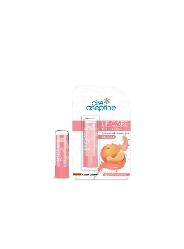 Cire Aseptine Şeftali Aromalı Dudak Bakım Kremi 4,5gr - 1