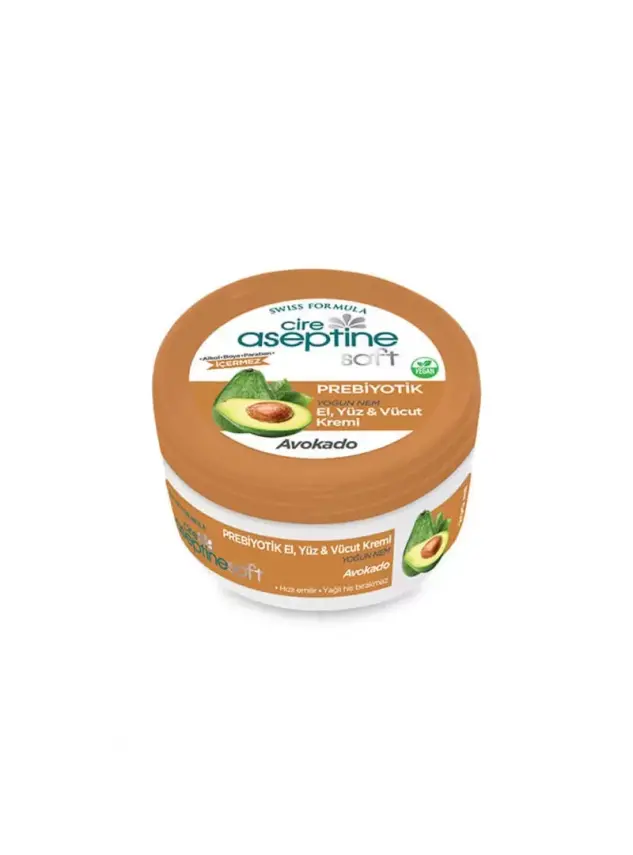 Cire Aseptine Soft Avokado Özlü Yoğun Nemlendirici Prebiyotikli Krem 200 ml - 2