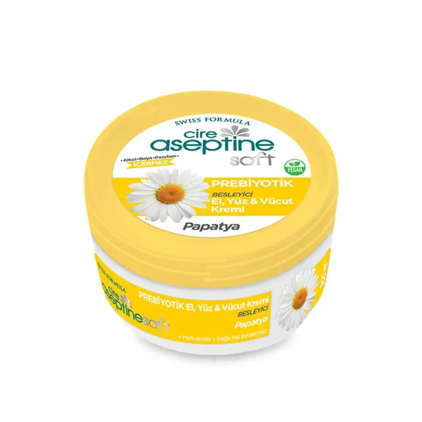 Cire Aseptine Soft Papatya Özlü Besleyici Prebiyotikli Krem 300 ml - 1