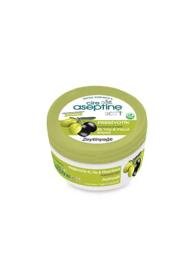 Cire Aseptine Soft Zeytinyağlı Nemlendirici Pürüzsüzleştirici Prebiyotikli Krem 200 ml - 2