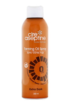 Cire Aseptine Spf0 Güneş Yağı Spreyi - Extra Koyu 200ml - Cire Aseptine