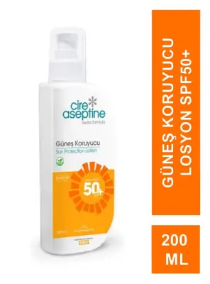 Cire Aseptine Sun Güneş Koruyucu Losyon Spf50+ 200 ml - 1