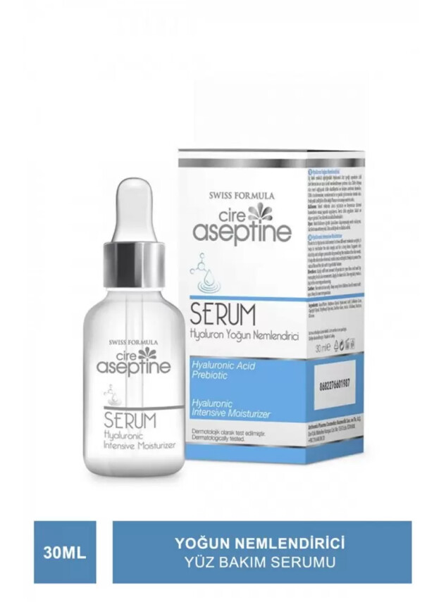 Cire Aseptine Yoğun Nemlendirici Hyaluron Yüz Bakım Serumu 30 ml - Cire Aseptine