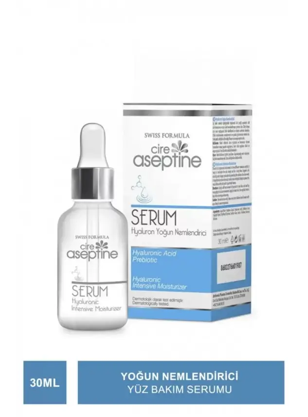 Cire Aseptine Yoğun Nemlendirici Hyaluron Yüz Bakım Serumu 30 ml - 1
