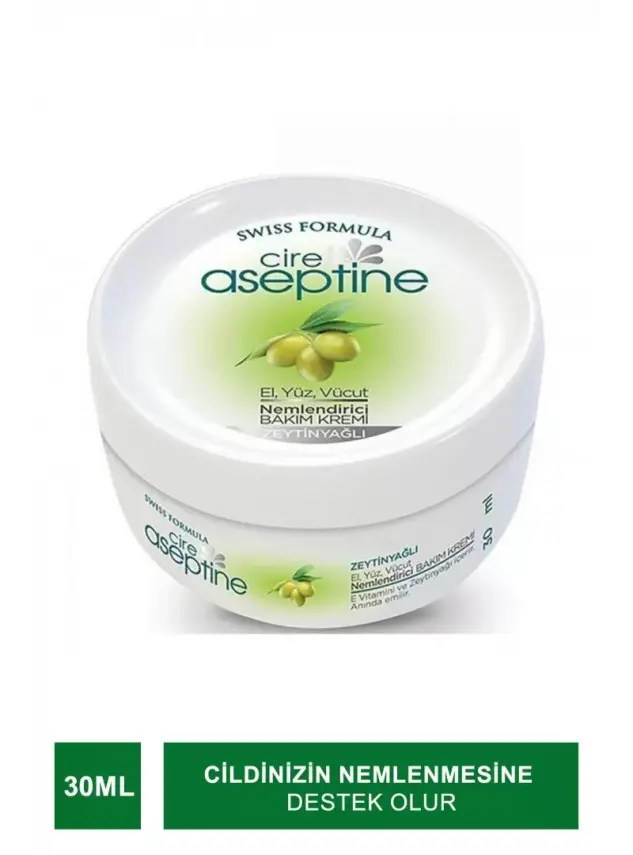 Cire Aseptine Zeytinyağlı Bakım Kremi 30ml - 1