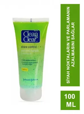 Clean & Clear Shine Control Parlama Karşıtı Peeling Jel 100 ml - Clean&Clear