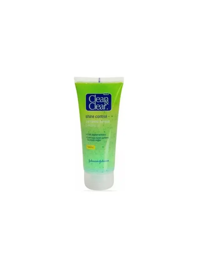 Clean & Clear Shine Control Parlama Karşıtı Peeling Jel 100 ml - 2