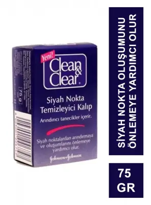 Clean & Clear Siyah Nokta Temizleyici Kalıp Sabun 75 gr - 1