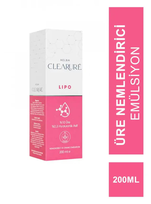 Clearure Lipo %10 Üre Nemlendirici Emülsiyon 200 ml - 1