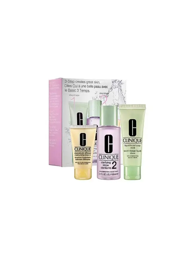 Clinique 3 Adımlı Cilt Bakım Sistemi Type 02 Intro Set - 1