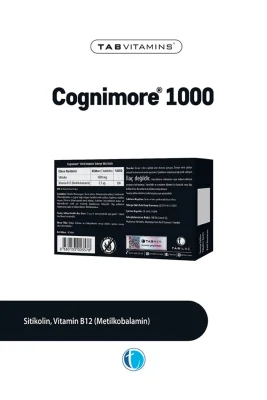 Cognimore 1000 mg Sitikolin 30 Tablet - 2