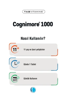 Cognimore 1000 mg Sitikolin 30 Tablet - 4