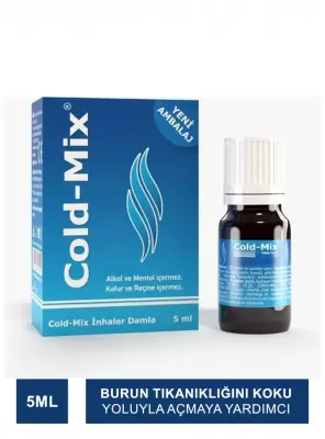 Outlet - Cold Mix İnhaler Damla Mavi 5 ml - 2