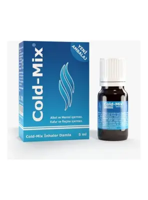 Cold Mix İnhaler Damla Mavi 5 ml - 1
