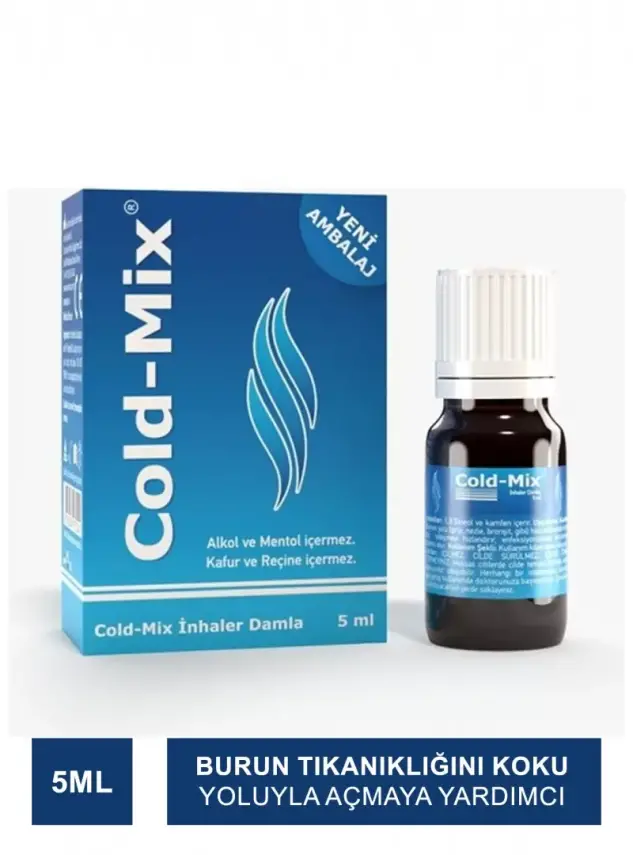 Cold Mix İnhaler Damla Mavi 5 ml - 2