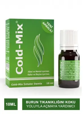 Cold Mix İnhaler Damla Yeşil 10 ml - 2