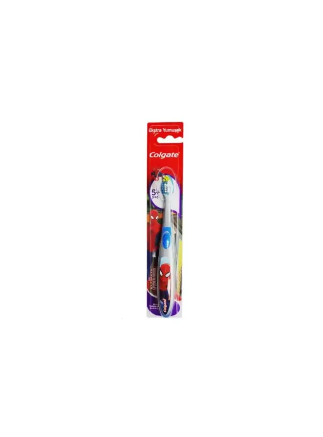Colgate Spiderman Çocuk Diş Fırçası 5+ Ekstra Yumuşak - 1
