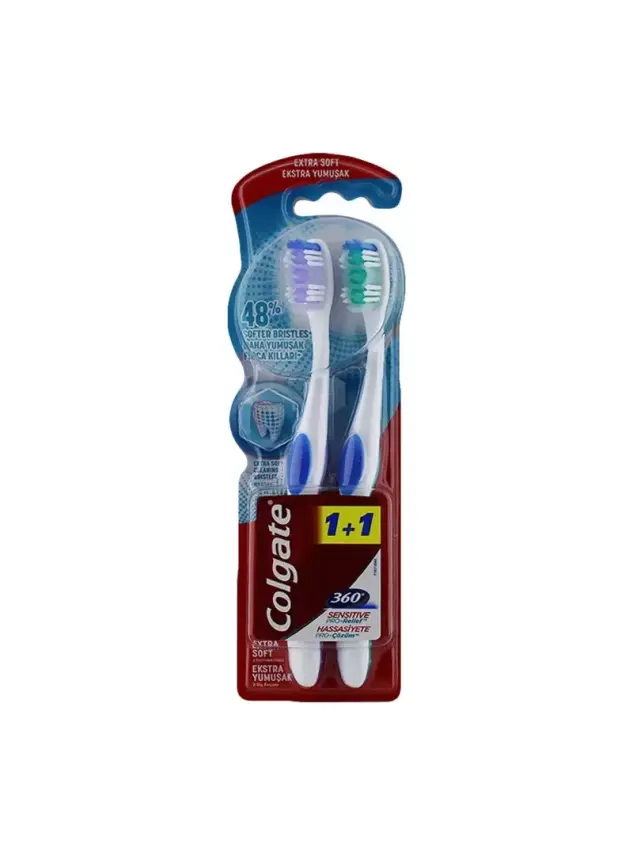 Colgate Ultra Yumuşak Hassas Dişlere Profesyonel Çözüm Diş Fırçası 2li Fırsat Paketi - 1