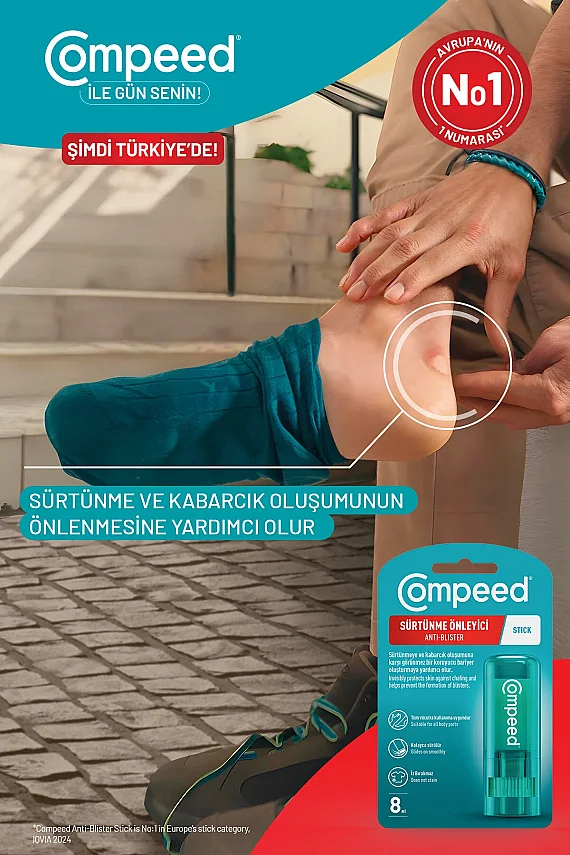 Compeed Sürtünme Önleyici Stick 8 ml - 6