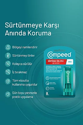 Compeed Sürtünme Önleyici Stick 8 ml - 4