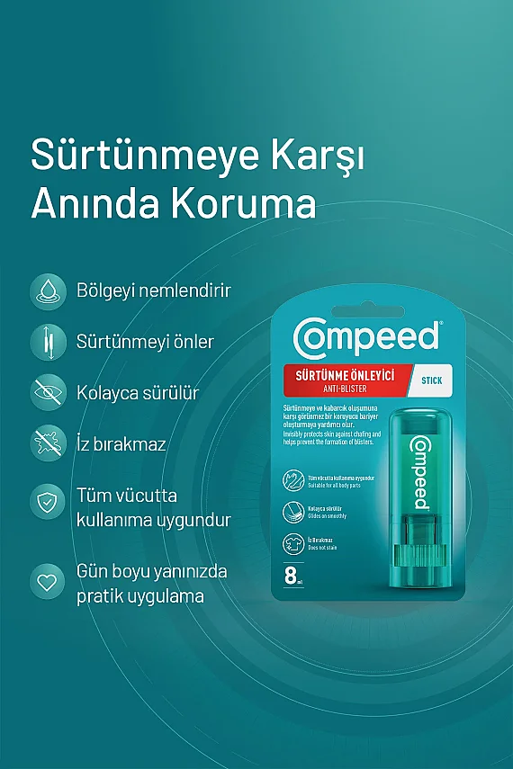 Compeed Sürtünme Önleyici Stick 8 ml - 4